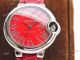 Replica Swiss Cartier Ballon Bleu Automatic Watch SS Red Dial (2)_th.jpg